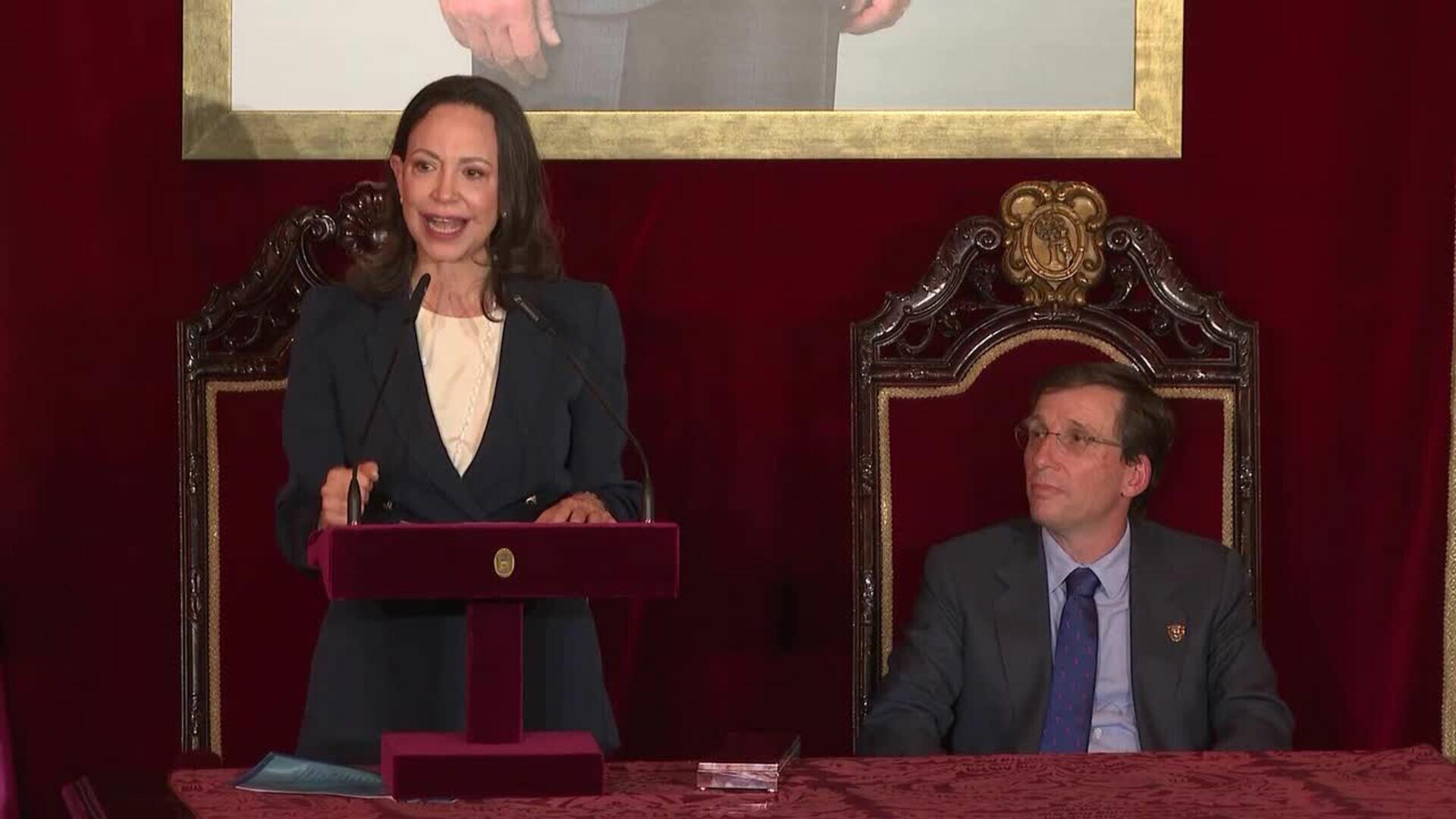 María Corina Machado reivindica el "reto" del voto en las urnas