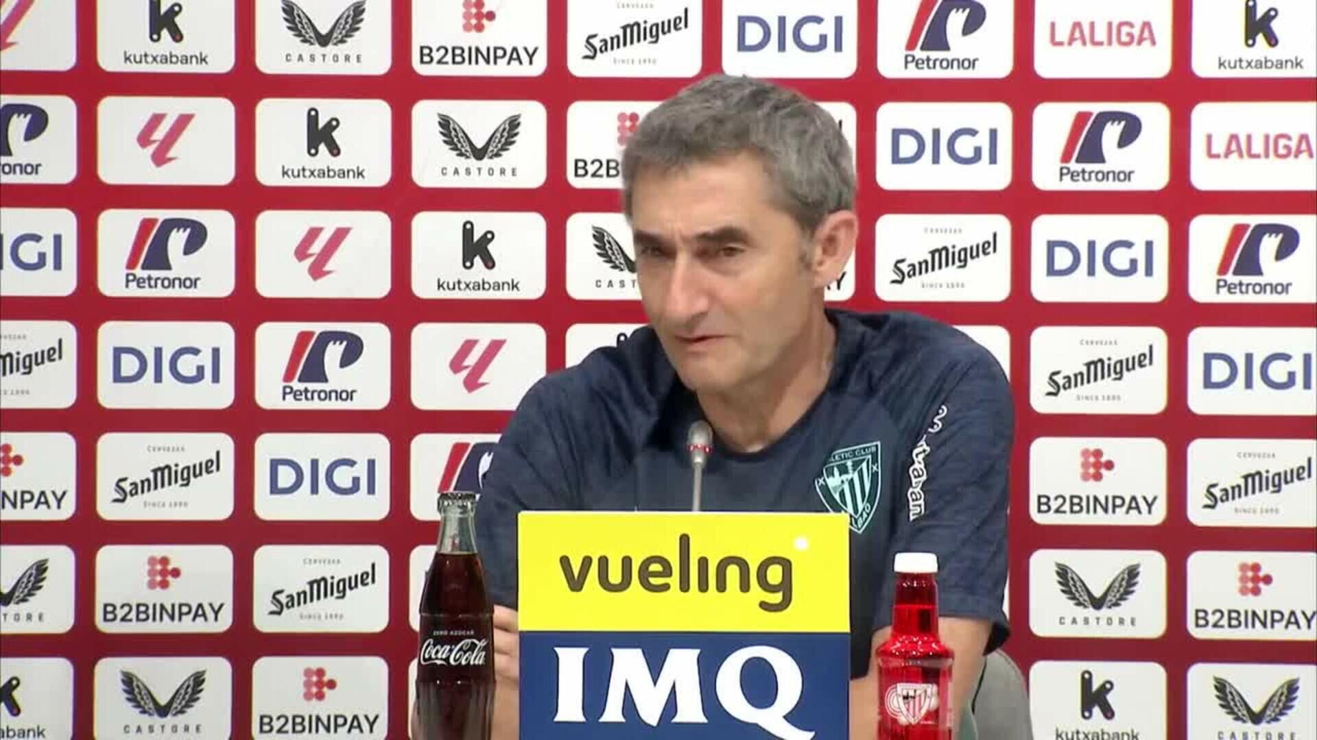 Valverde: "El Atlético está teniendo un calendario terrible, pero pondrá un equipo competitivo"