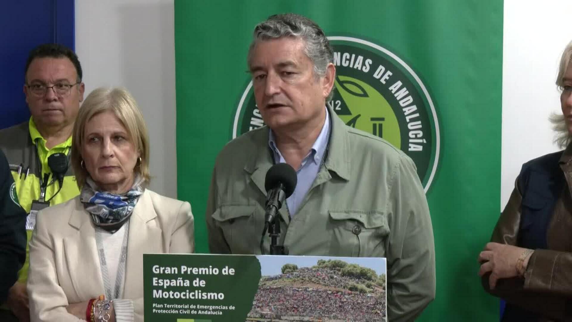 El Gran Premio de Jerez se desarrolla con normalidad y registra 115 incidencias