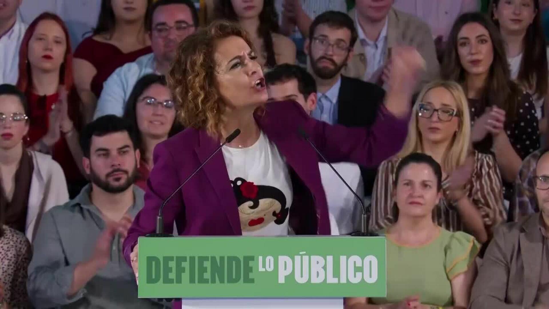 Montero afirma que el PP-A "confunde estabilidad con resignación"