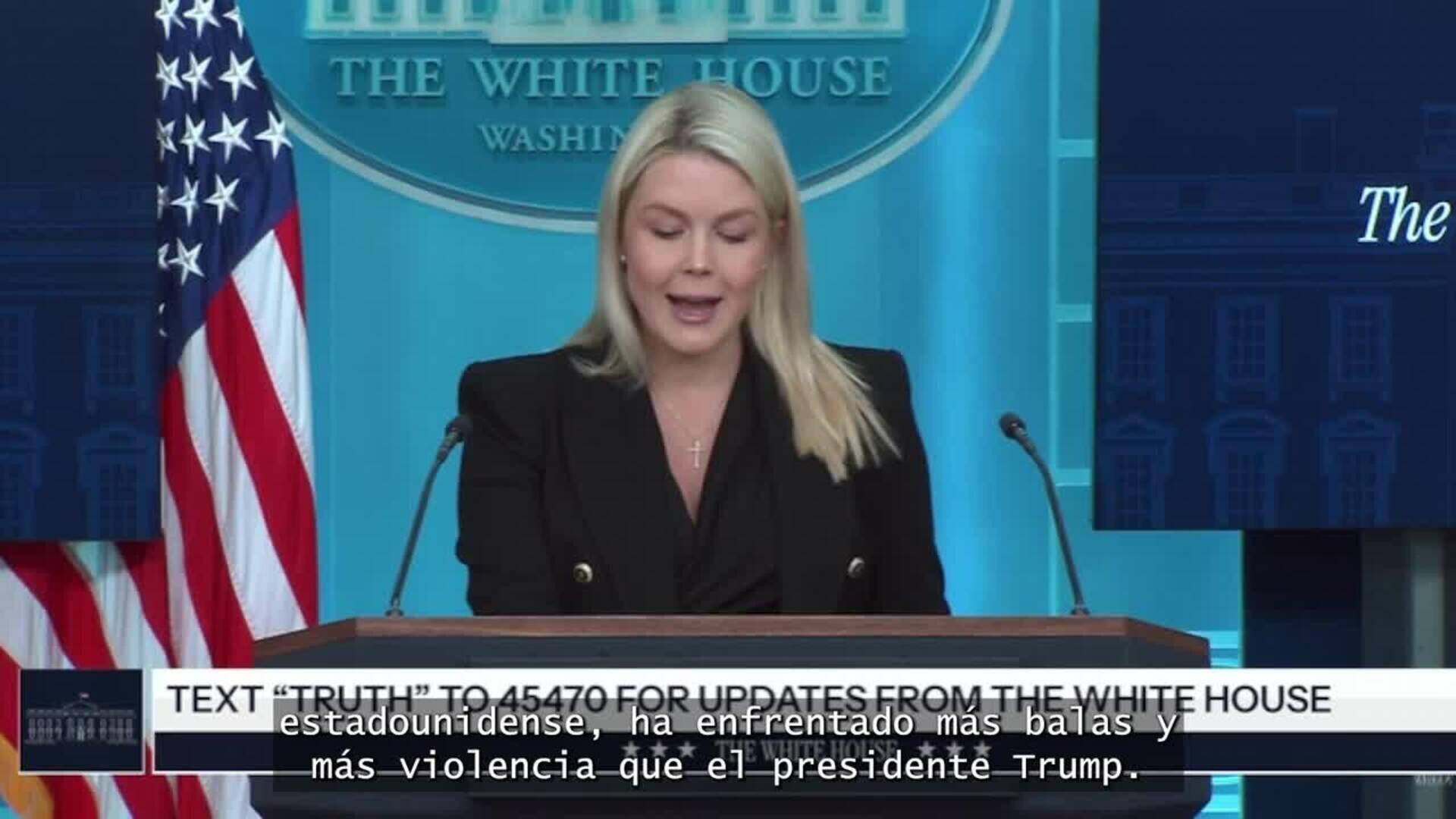 La Casa Blanca responsabiliza a la prensa y la oposición de la violencia política en EEUU