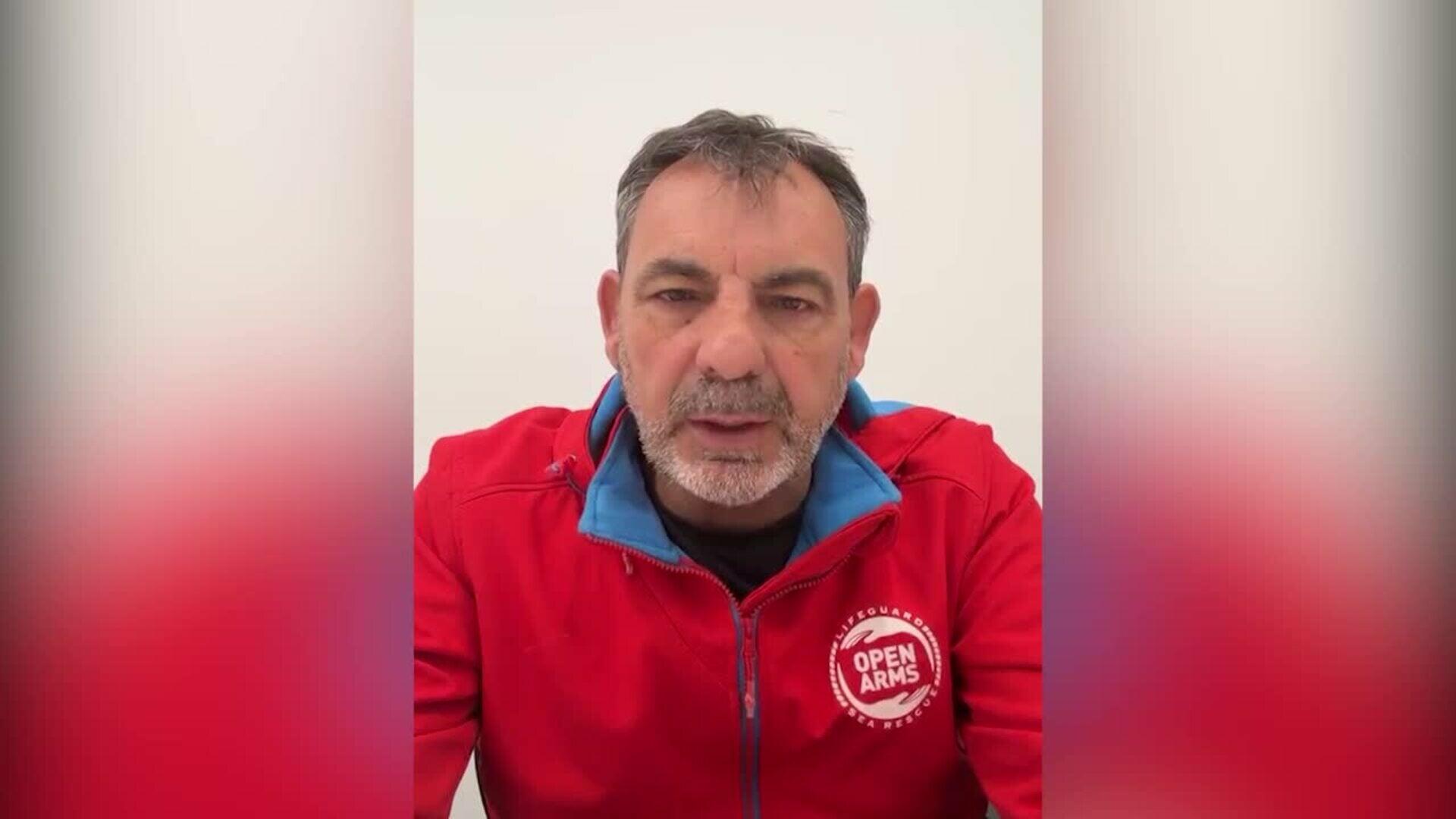 Camps (Open Arms) critica que la UE no actúe tras el asalto "ilegal" de Israel a la Flotilla
