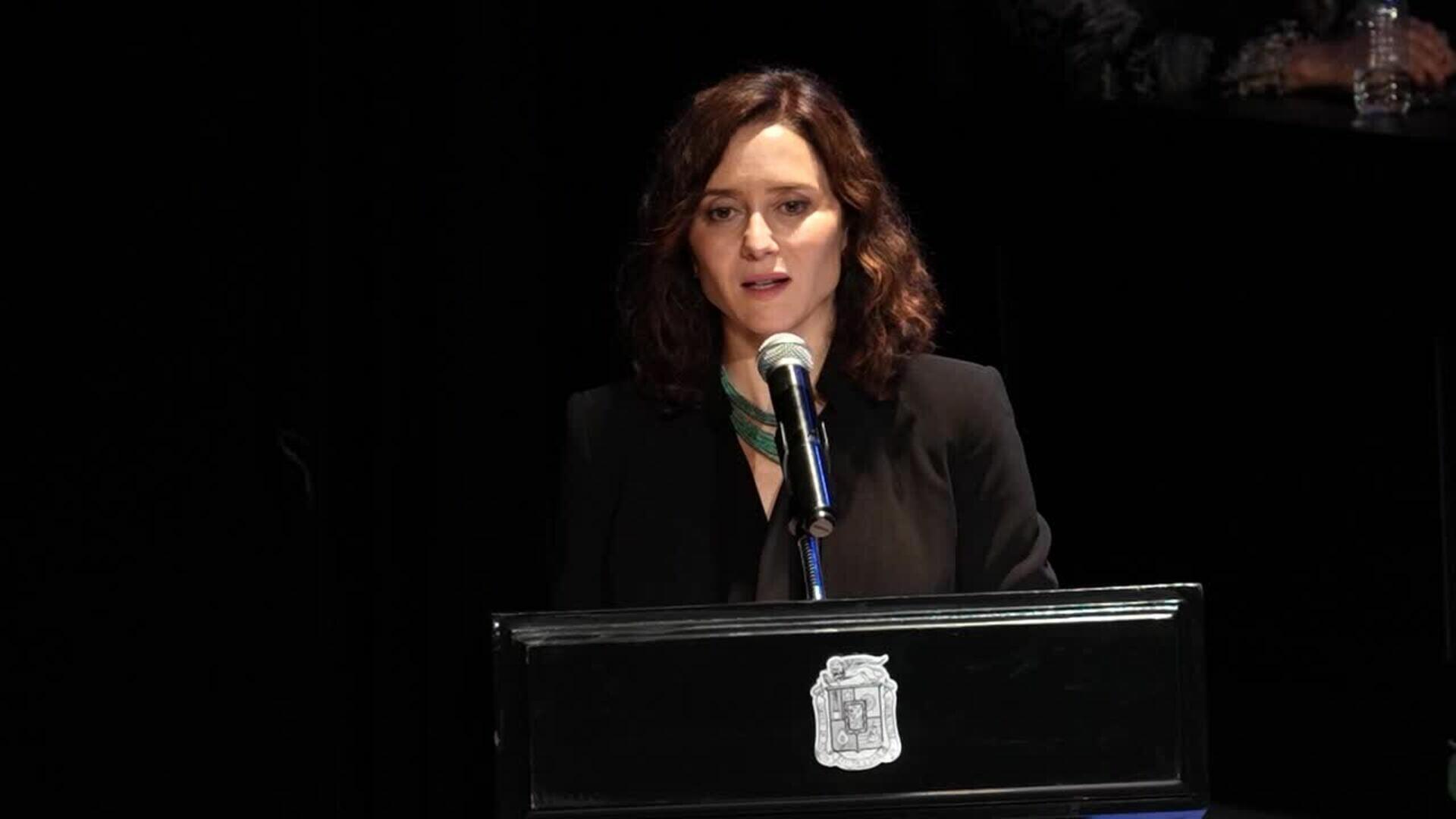 Ayuso critica a Sheinbaum por intentar "utilizar" su presencia en México para "dividir"