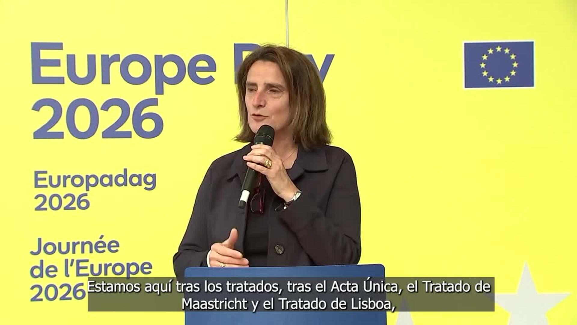 Líderes europeos conmemoran el Día de Europa ensalzando sus valores