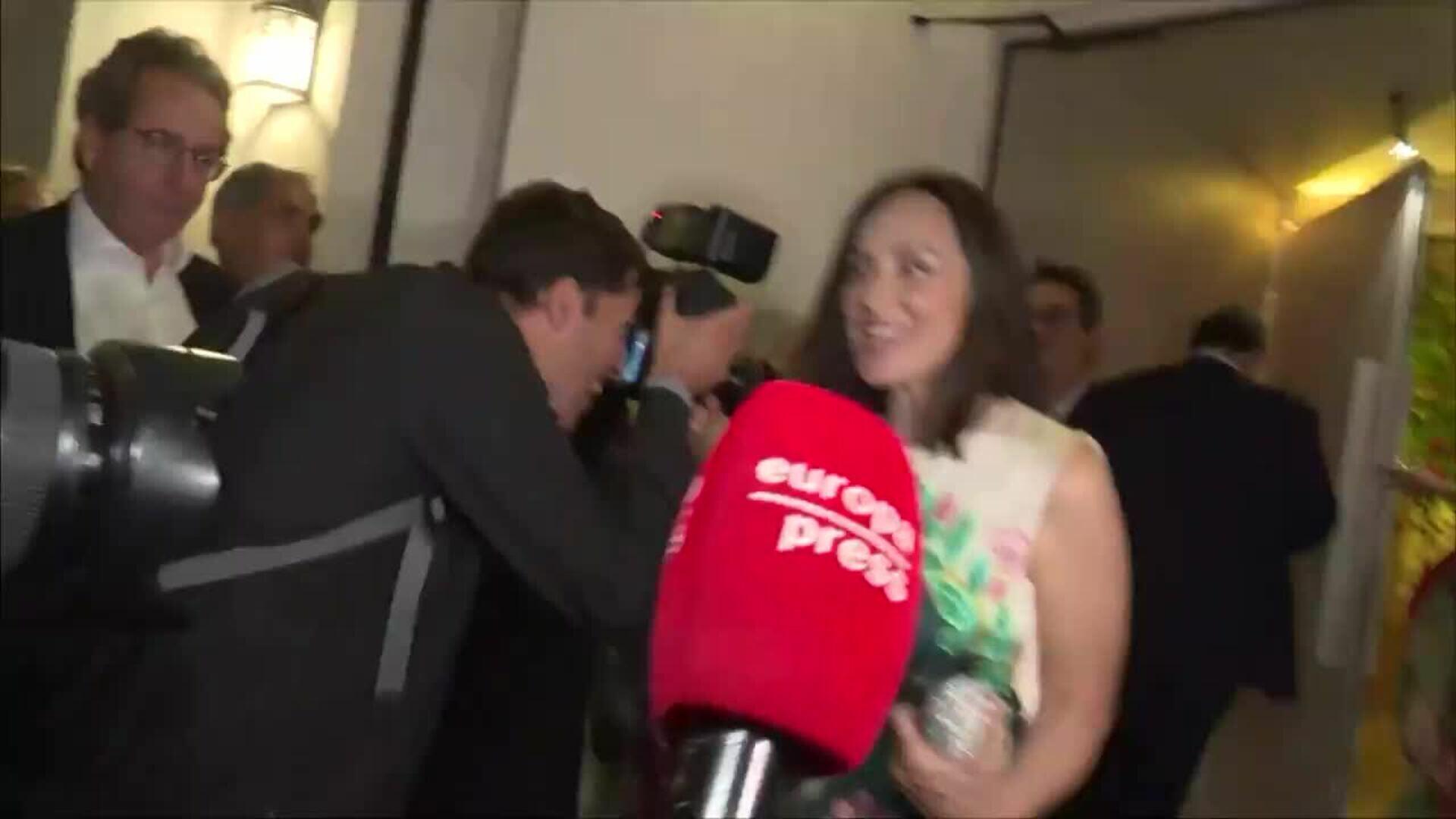 Isabel Preysler explica cómo está su hija Ana Boyer tras dar a luz a Mía: "Fenomenal"