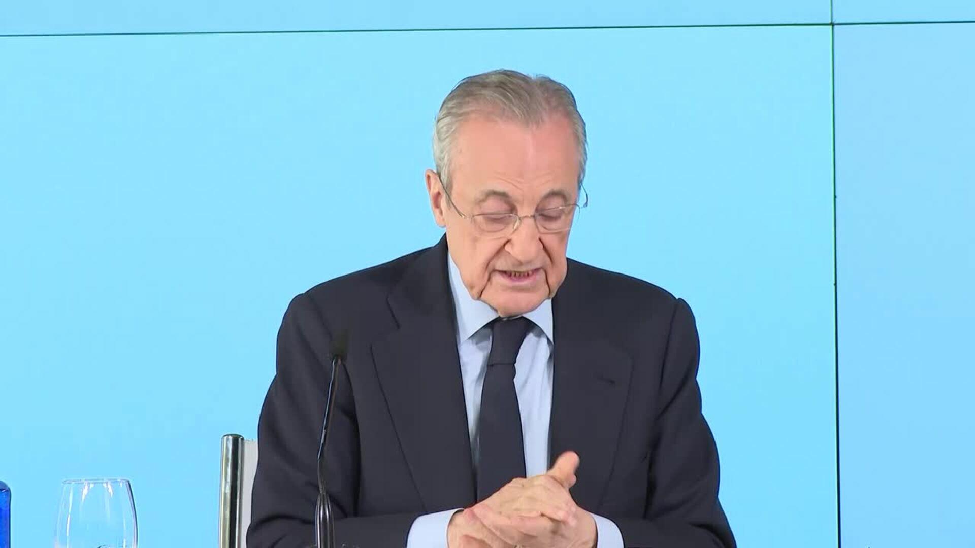 Florentino Pérez no dimite, anuncia elecciones y enviará un dossier a UEFA por el caso Negreira