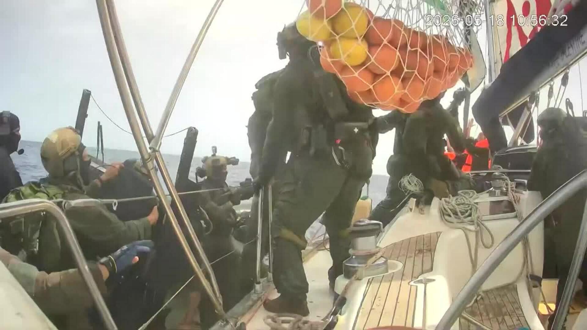 Israel intercepta varias embarcaciones de una nueva flotilla a Gaza