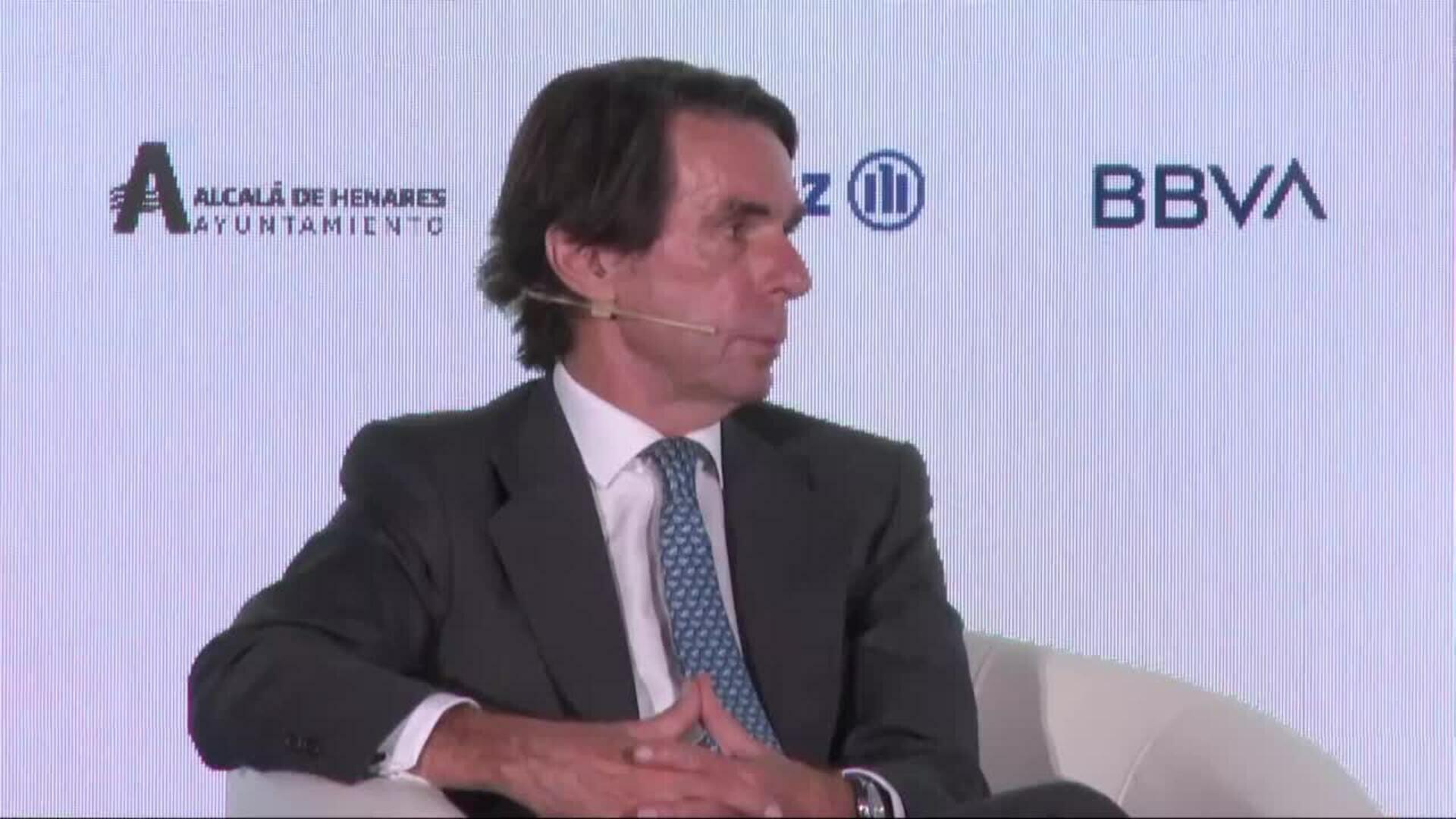 Aznar, tras la imputación de Zapatero: "La Justicia en España es independiente"