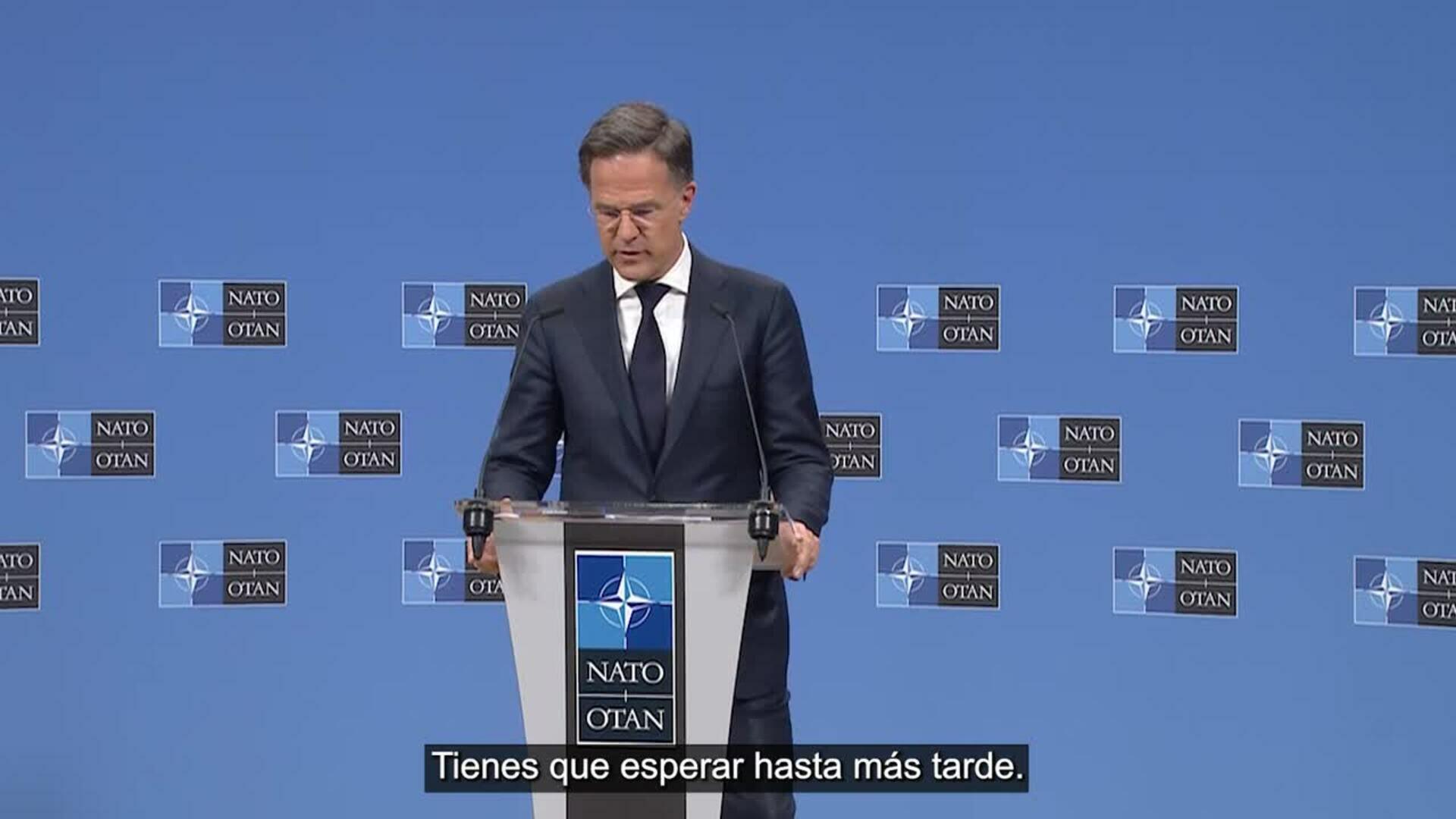 Rutte sostiene que la retirada de tropas de EEUU de Europa "no sorprende"