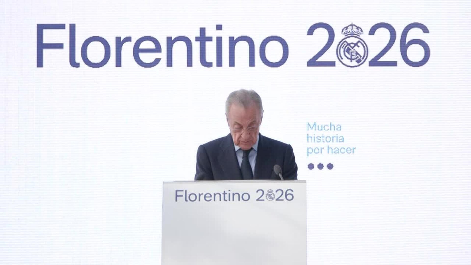 Florentino Pérez: "Riquelme habla igual que nuestros enemigos, con desprecio al Bernabéu"