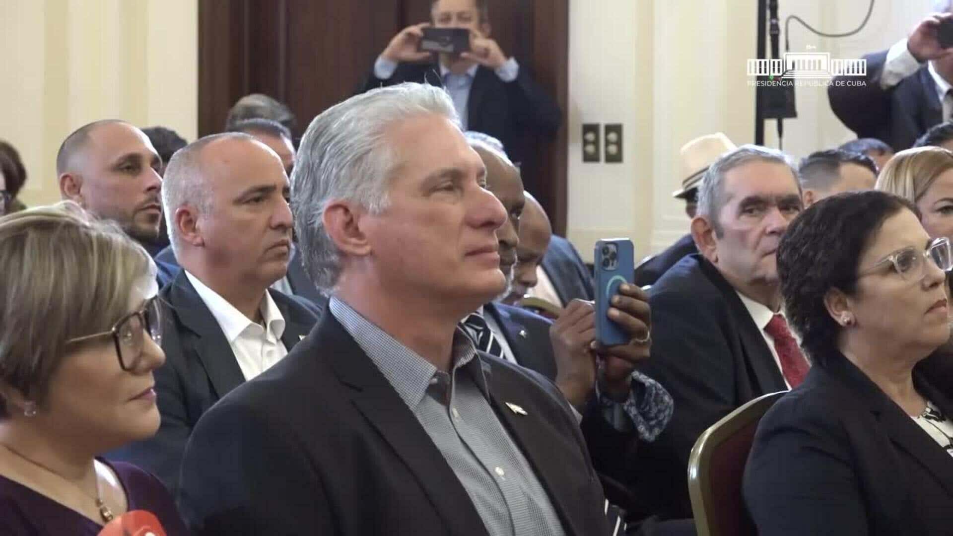 EEUU emite sanciones contra el presidente de Cuba, Miguel Díaz-Canel