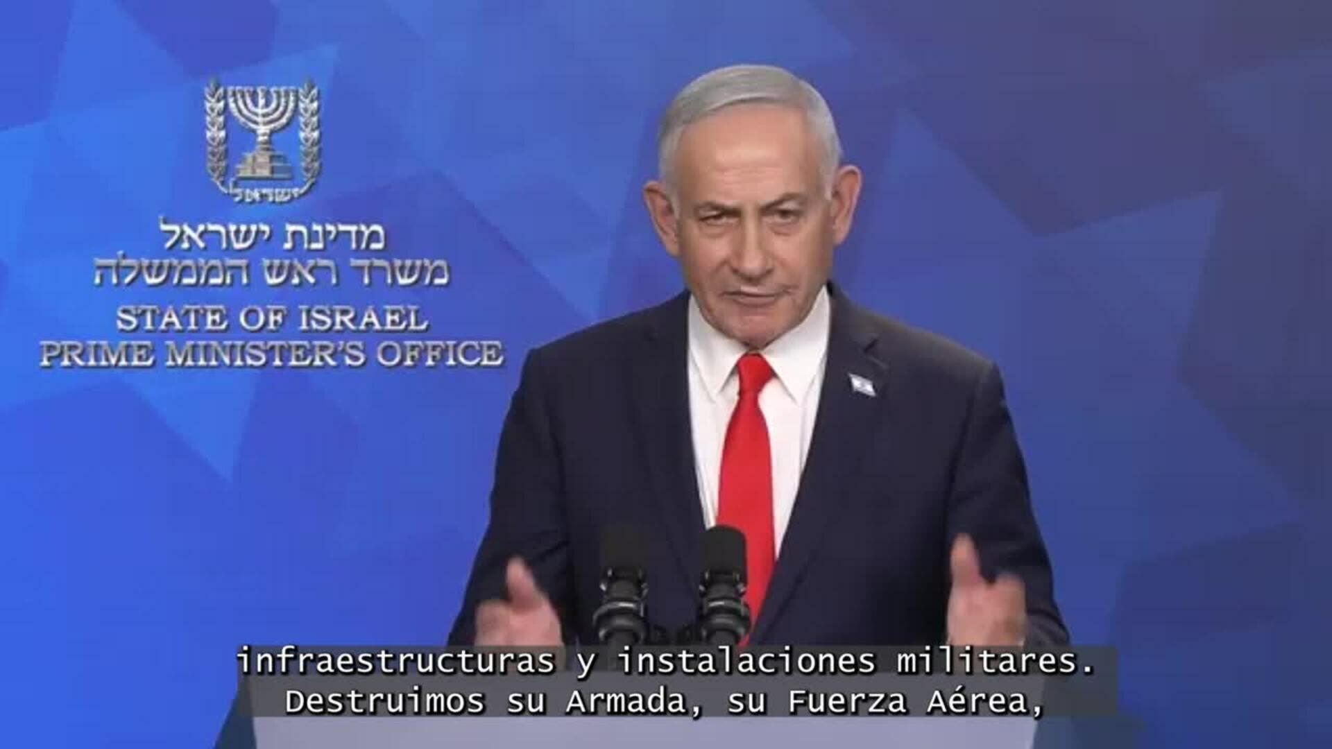 Netanyahu asegura que la "lucha no ha terminado" pese al acuerdo entre EEUU e Irán