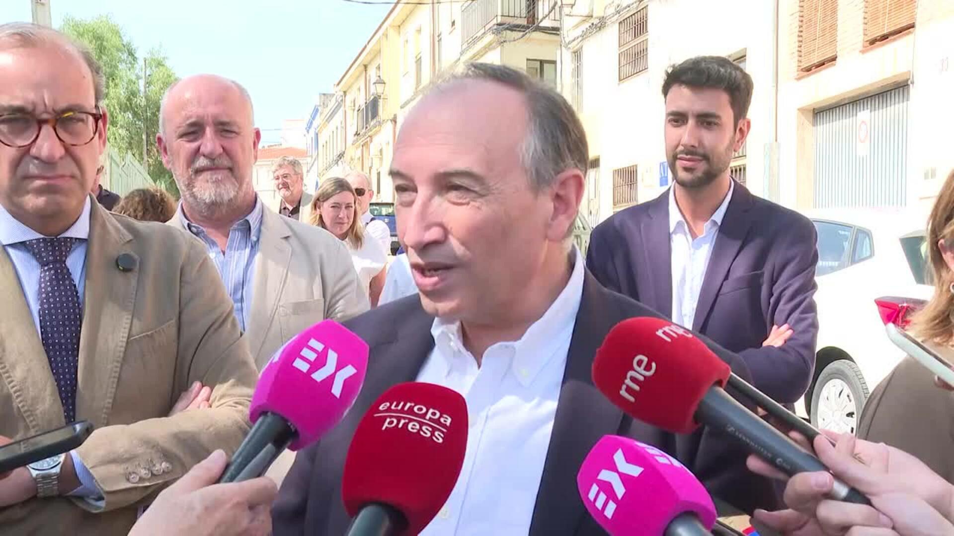 El consejero de Cultura, Laureano León: El Museo El Madruelo "va a marcar el futuro de Cáceres