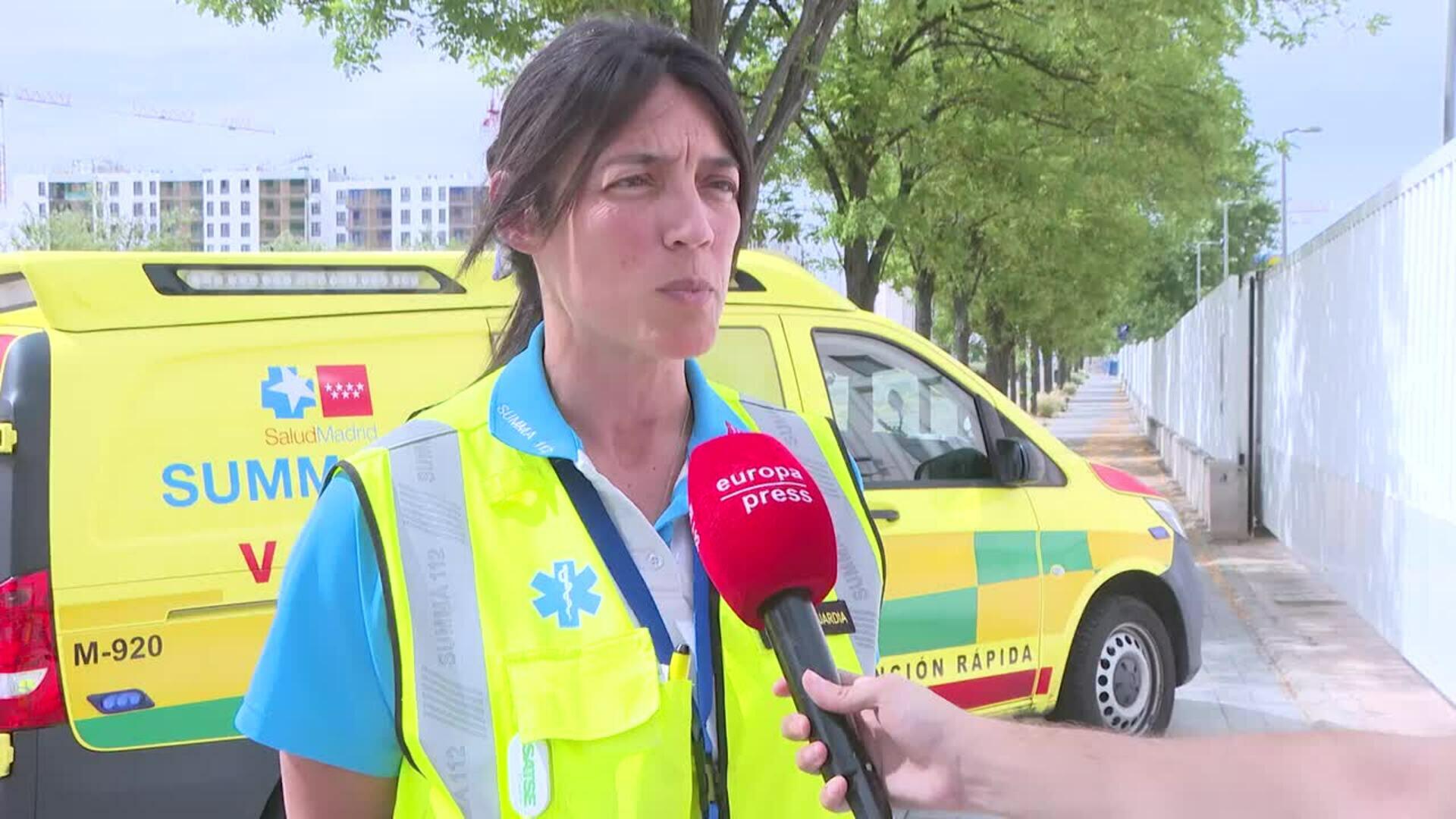 SUMMA112 alerta sobre el aumento de llamadas por golpe de calor en lo que va de año