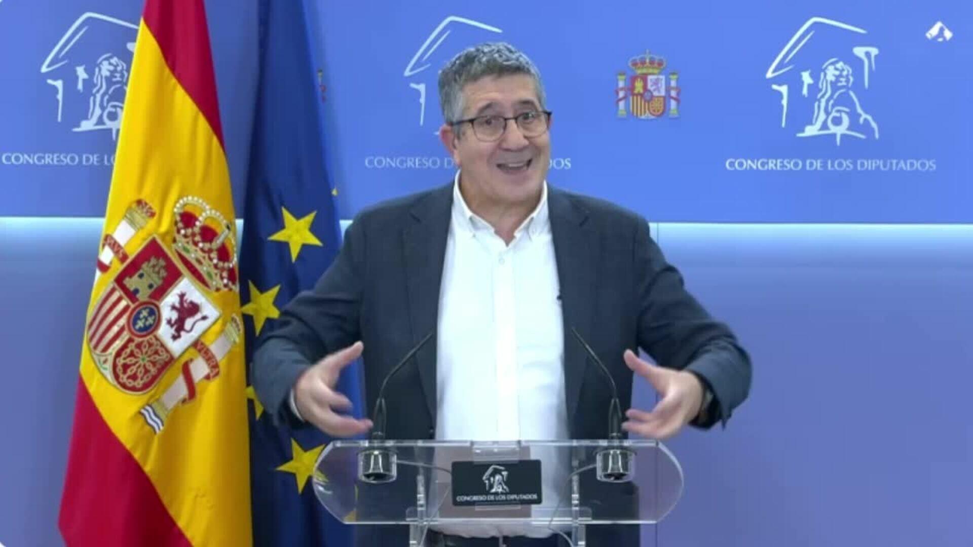 Patxi López ve "desproporcionada" la condena a Ábalos