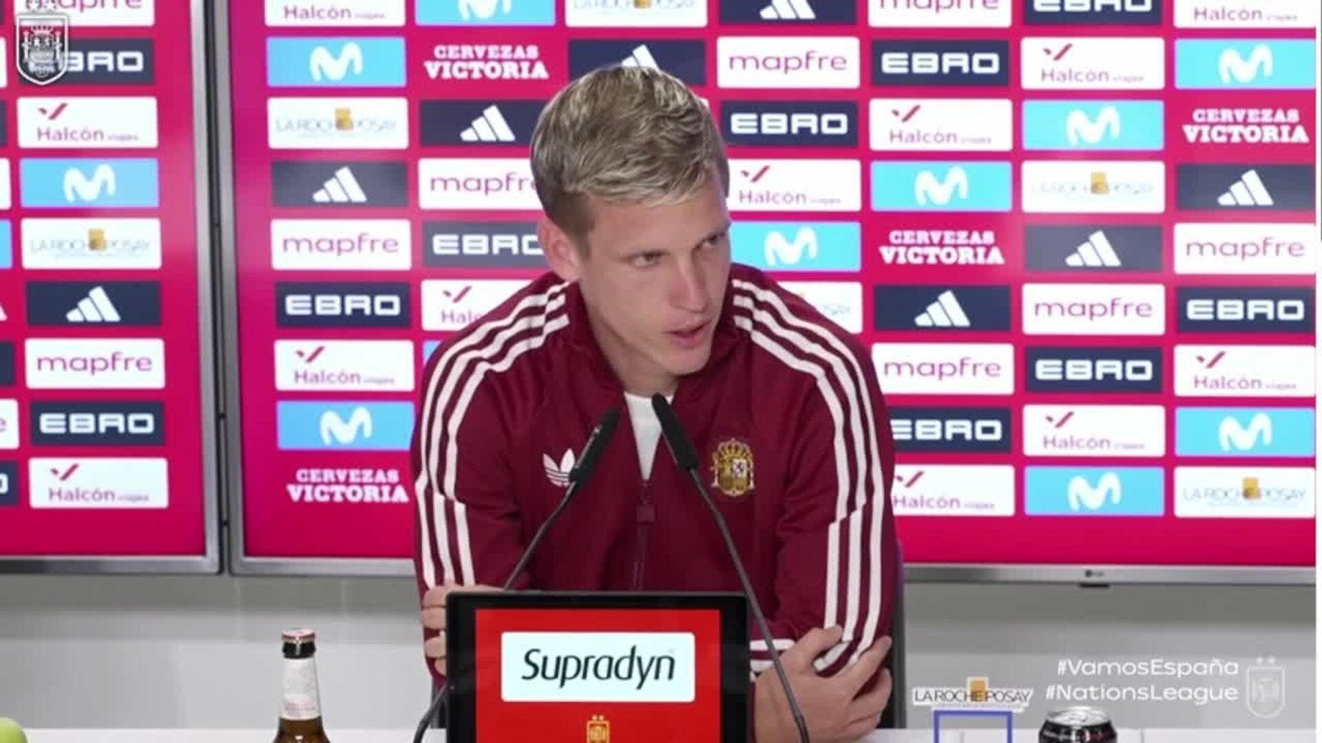 Dani Olmo: "Espero una Croacia incluso más peligrosa"