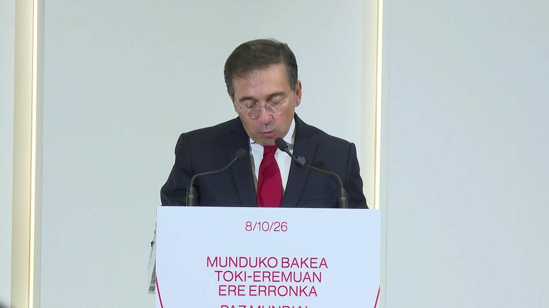 Albares apela a una Europa "autónoma, soberana y que aporta diálogo"