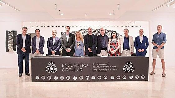 Santa Cruz de Tenerife impulsa la primera red de cooperación entre los Círculos de Bellas Artes de España