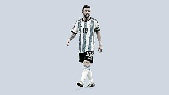 Messi gobierna el Mundial andando