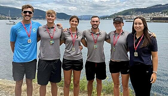 El Club Amigos del Piragüismo clasifica a cinco palistas para el Europe de Brest