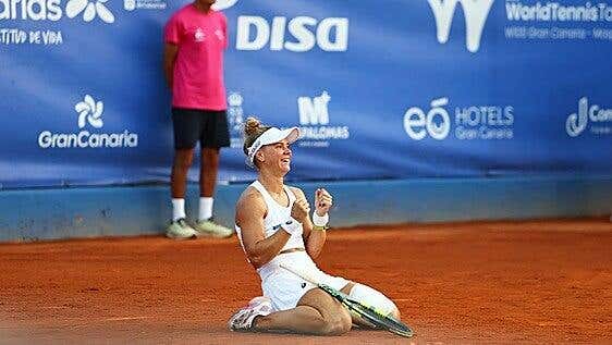 Pigossi reina en el ITF W100 DISA Gran Canaria Maspalomas