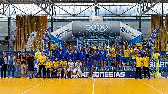 Cara y cruz en la Copa Gobierno de Canarias: Guaguas campeón y Olímpico, subcampeón