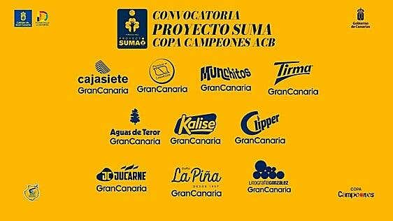 Elaborado en Canarias se une al Proyecto Suma para la Copa Campeones acb