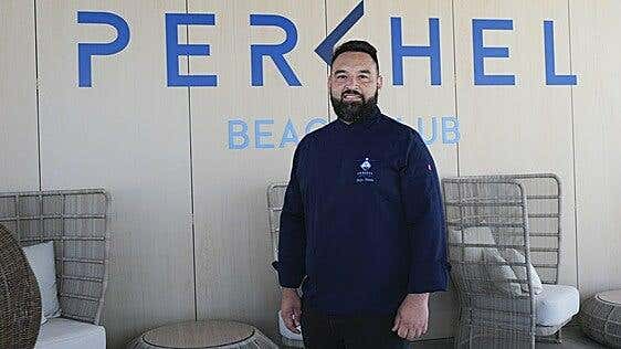 Borja Conde, chef ejecutivo de Perchel Beach Club: «He aprendido este oficio desde todas las perspectivas posibles»
