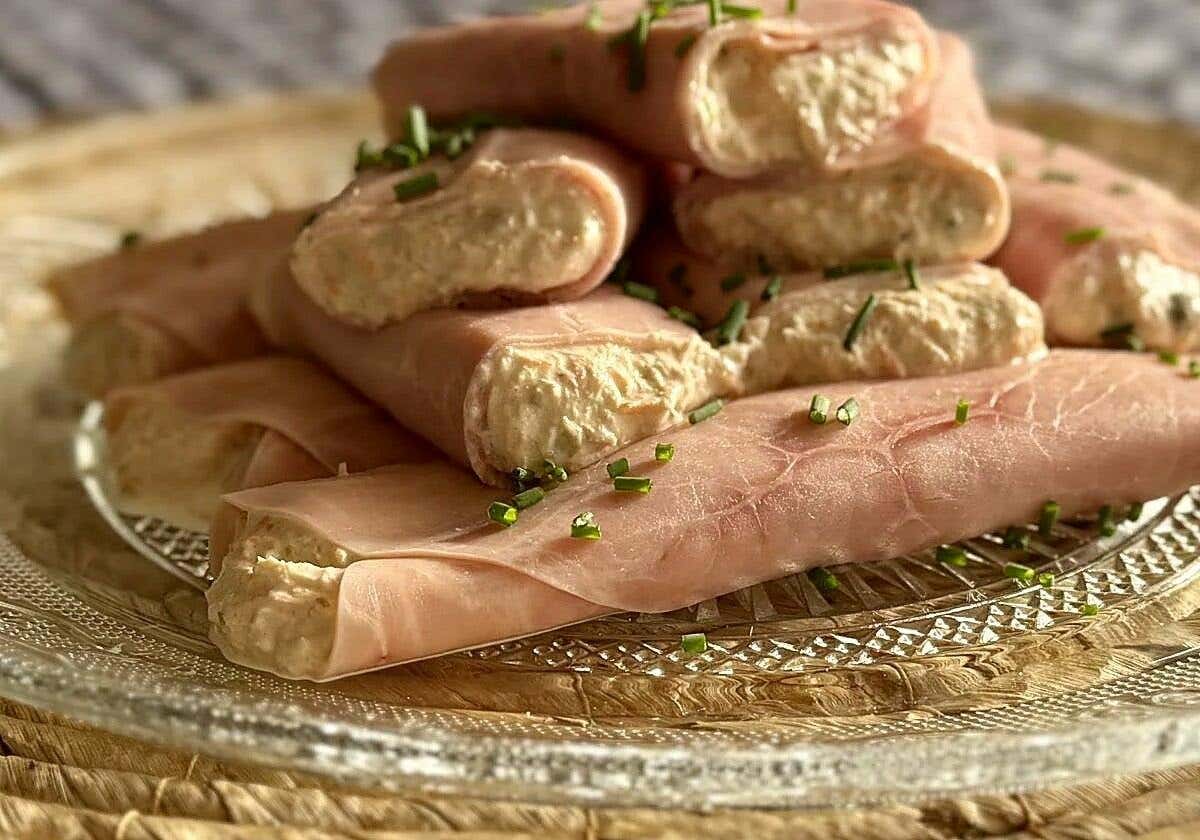 Canelones fríos de jamón, la receta perfecta para el verano