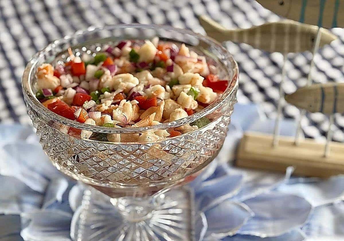 Salpicón de langostinos, la receta reina de todos los veranos