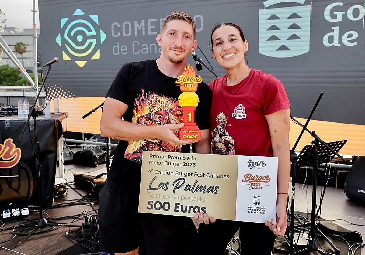 Burger Fest Canarias Las Palmas 2026 ya tiene ganador y el premio se queda en Gran Canaria con Axel Smash