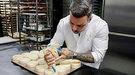 Yeray Reyes pone el broche dulce a la experiencia del buffet japonés Daiwa