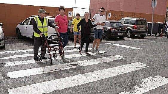 Almatriche demanda seguridad vial: «Están atropellando a la gente»