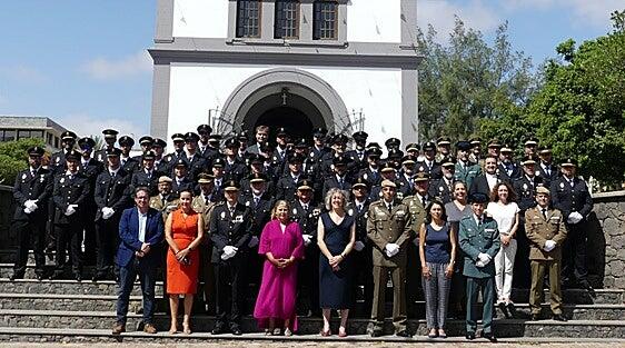 La Policía Nacional celebra los Santos Ángeles Custodios en Arrecife y Puerto del Rosario