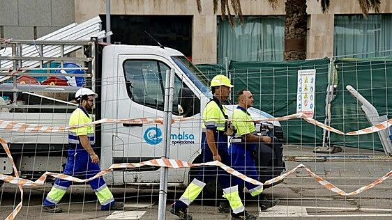 Rafael Cabrera cambia su tráfico ante las obras del colector del Teatro