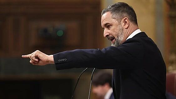 Abascal acusa a Sánchez de «maniobrar para robar las próximas elecciones»