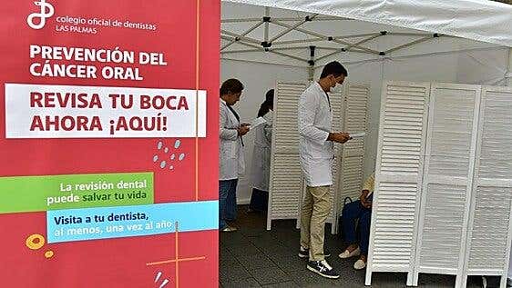 Tres de cada diez personas revisadas en una campaña gratuita para prevenir el cáncer oral presentaban lesiones de riesgo