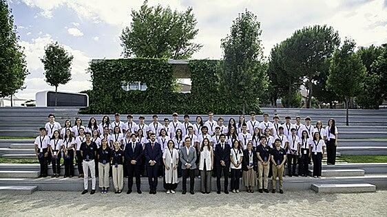 El Programa Becas Europa Santander-UFV da comienzo al viaje de la XXI edición con 50 jóvenes