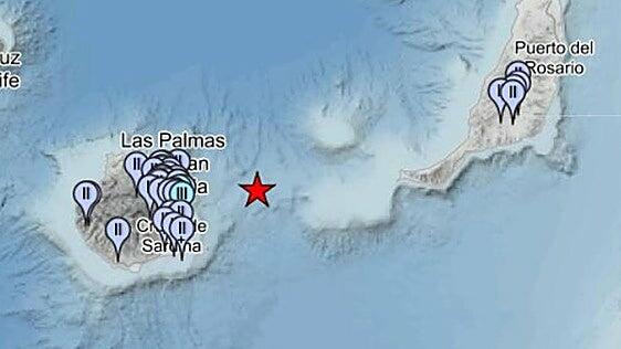 Así se sintió el terremoto de 3,9 que desveló a vecinos de Gran Canaria y Fuerteventura