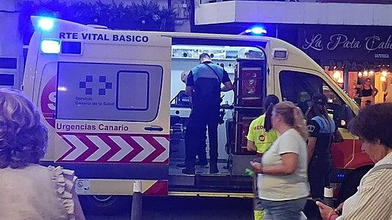 Dos detenidos por un altercado con arma blanca en Las Palmas de Gran Canaria
