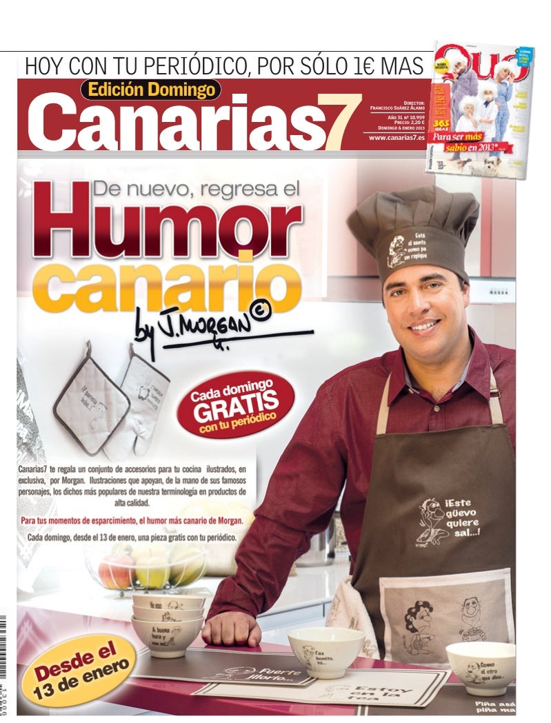Portada Canarias7 06-01-2013