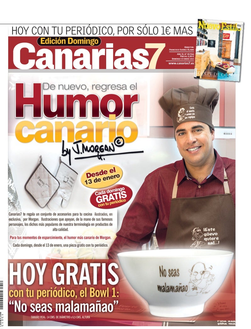 Portada Canarias7 13-01-2013