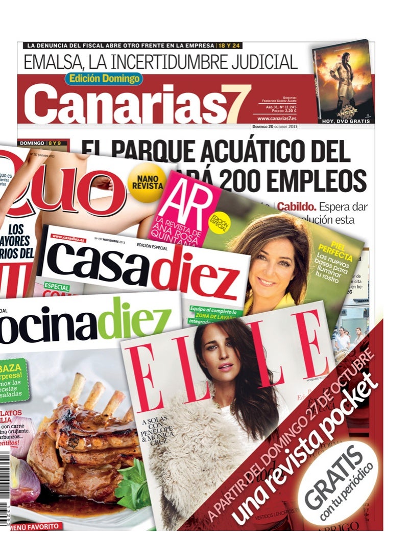 Portada Canarias7 20-10-2013