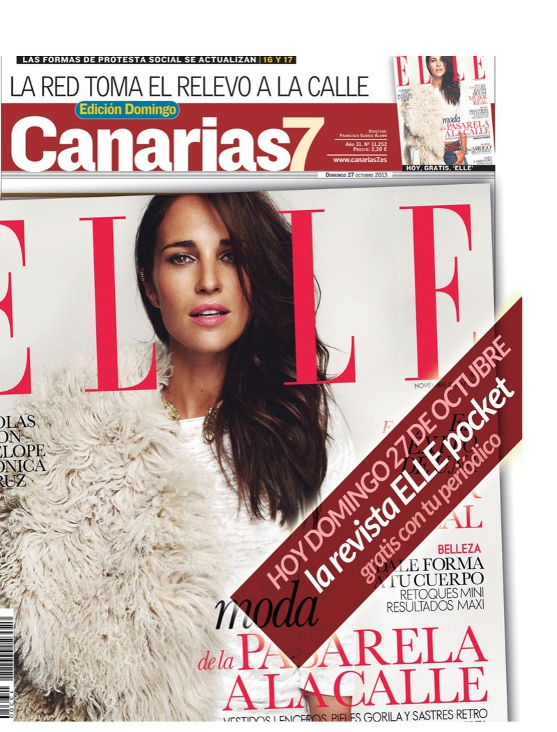Portada Canarias7 27-10-2013