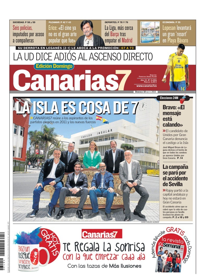 Portada Canarias7 10-05-2015