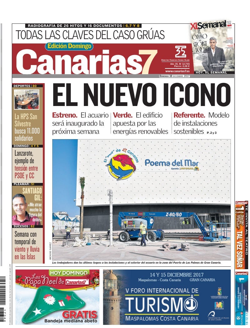 Portada Canarias7 10-12-2017