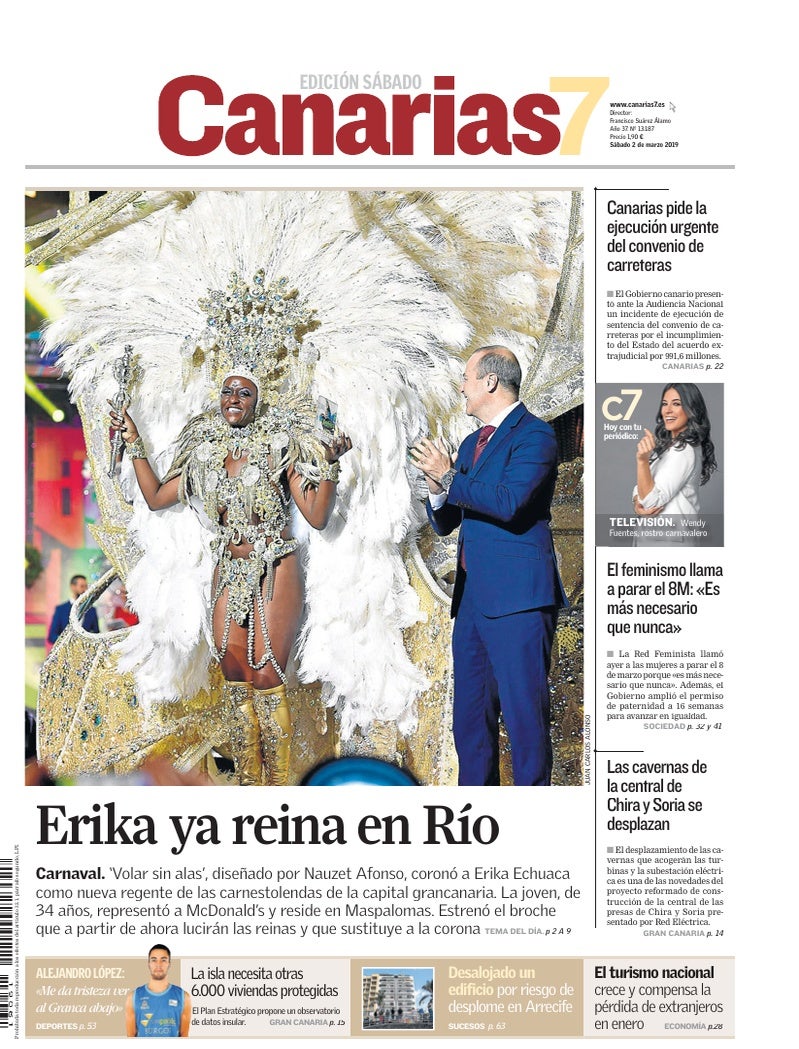 Portada Canarias7 02-03-2019