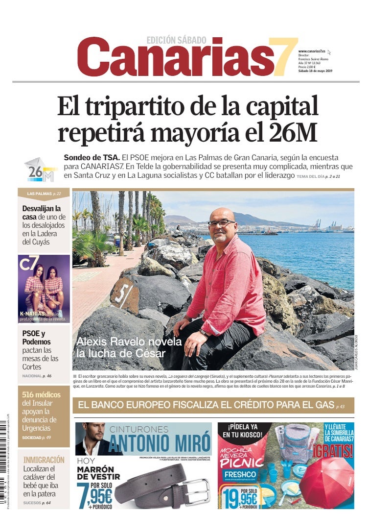 Portada Canarias7 18-05-2019