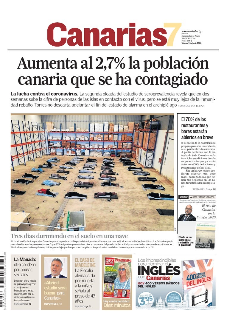 Portada Canarias7 05-06-2020