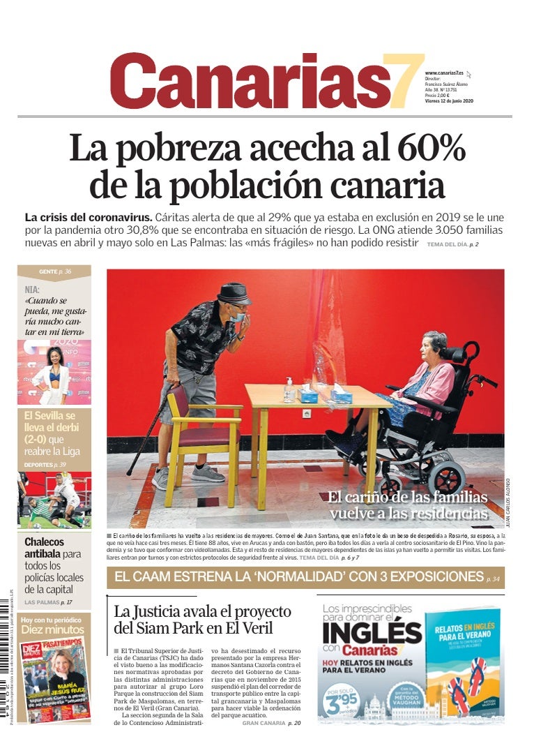 Portada Canarias7 12-06-2020